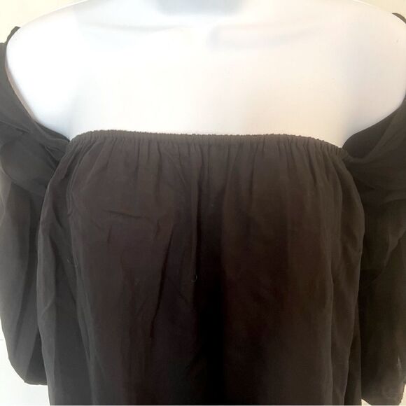 Elan Off The Shoulders Long Sleeve Top (S) - Picture 2 of 8
